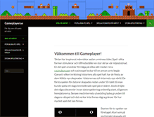 Tablet Screenshot of gameplayer.se