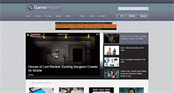 Desktop Screenshot of gameplayer.com.au